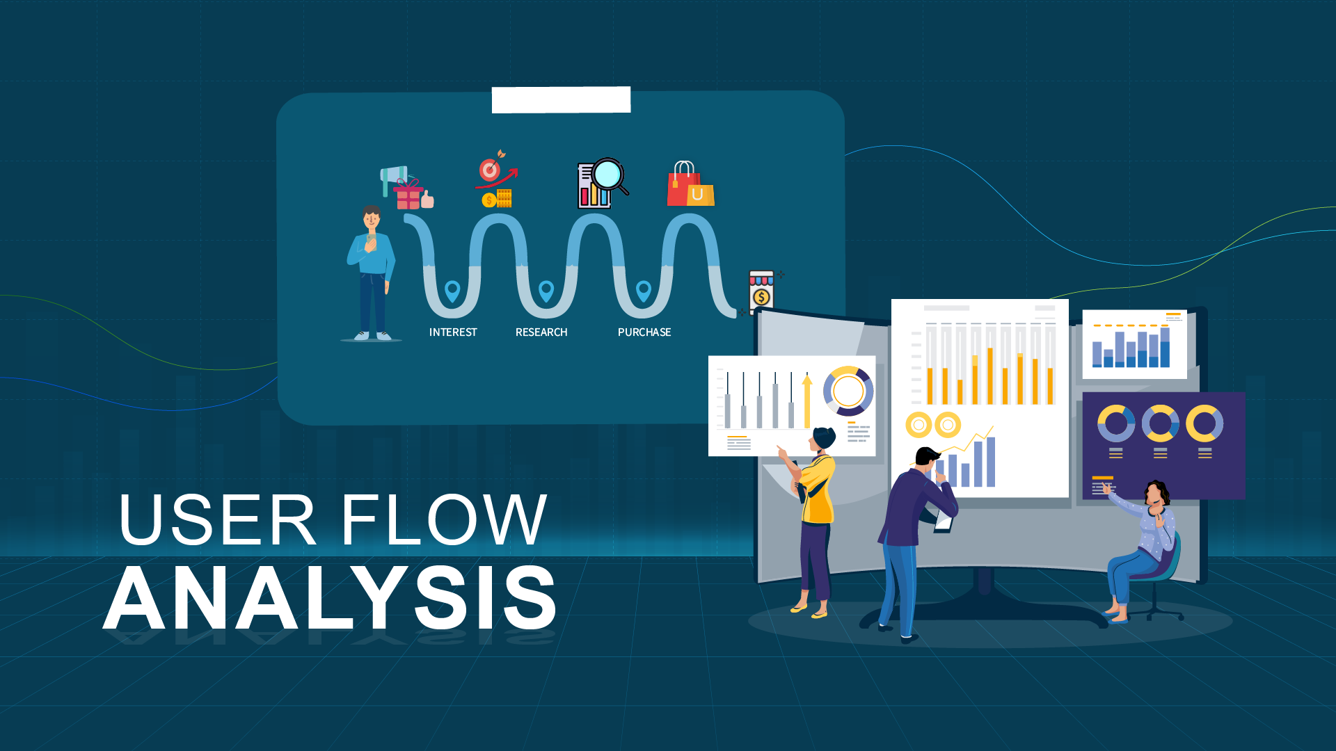 User flow analysis